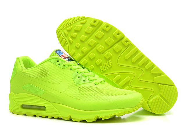 Nike Air Max Shoes Womens Fluorescent Green Online